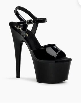 Pleaser-Adore black heels
